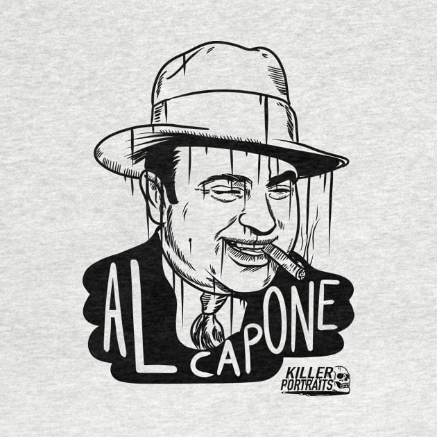 Al Capone Killer Portratis by Luis Angel Nunez